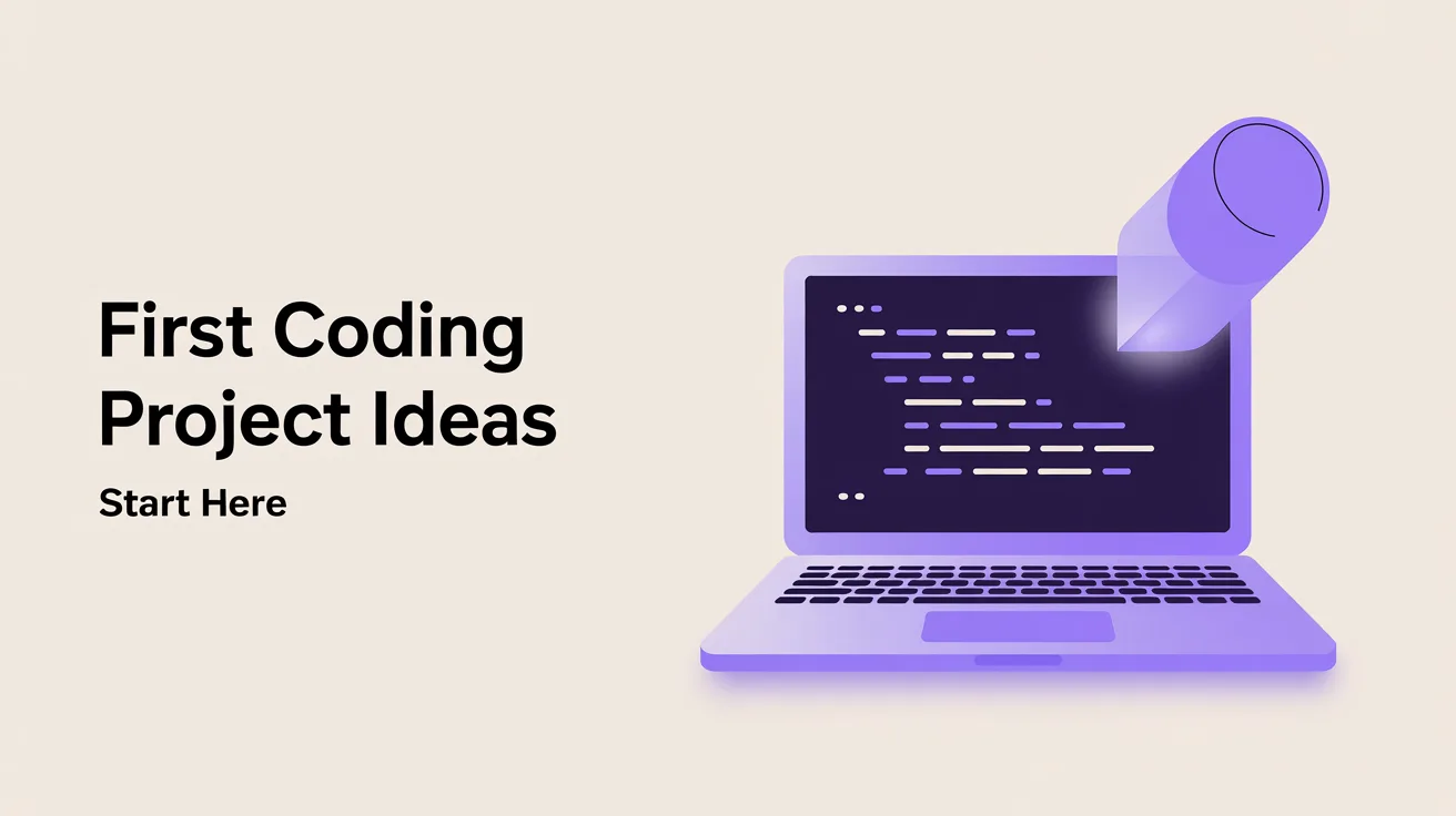 First Coding Project Ideas for Beginners That Are Actually Doable